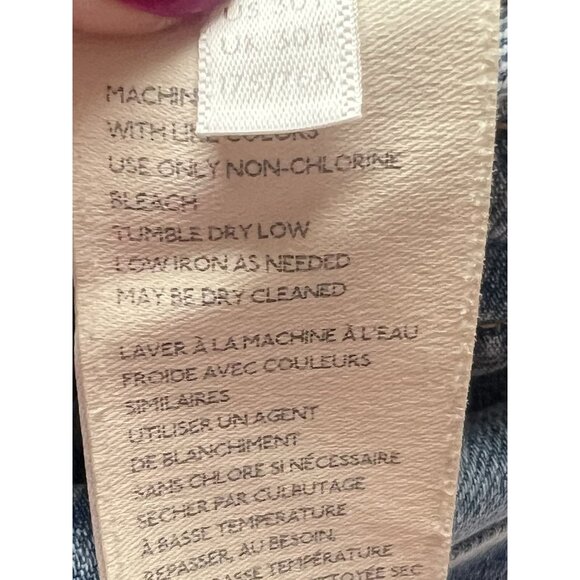 Anthropologie Pilcro 30/10 The Carpenter Wide-Leg Jeans High Rise Relaxed Denim - Picture 11 of 12